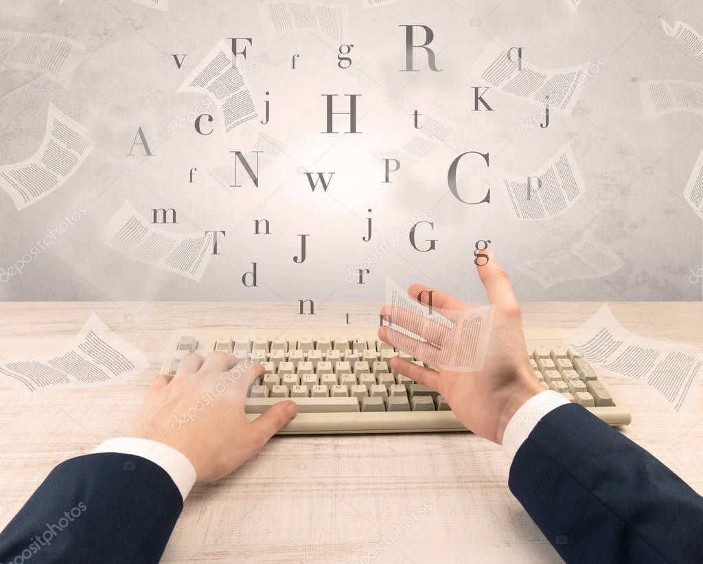 Word-Dokument mit einem formatierten Brief
