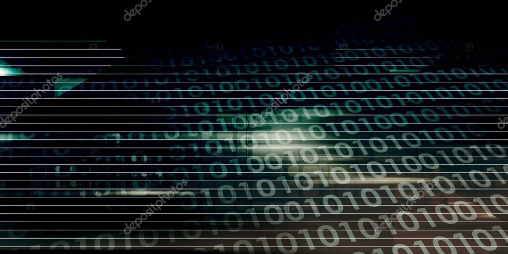 Symbolisches Schutzschild vor einem Computerbildschirm