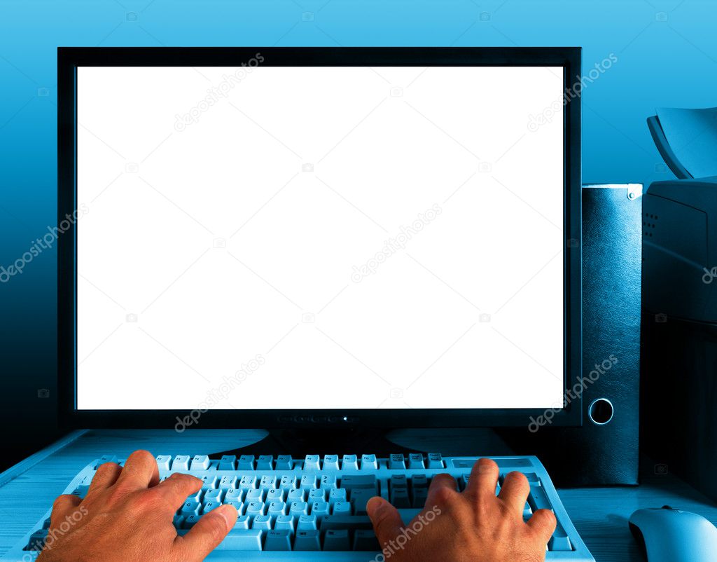 Monitor und Drucker als Ausgabegeräte